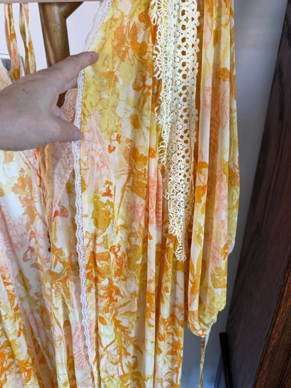 Free People wrap duster cardigan - Picture 3 of 6